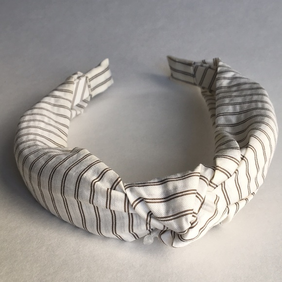 Anthropologie Accessories - Anthropologie Striped Knotted Headband